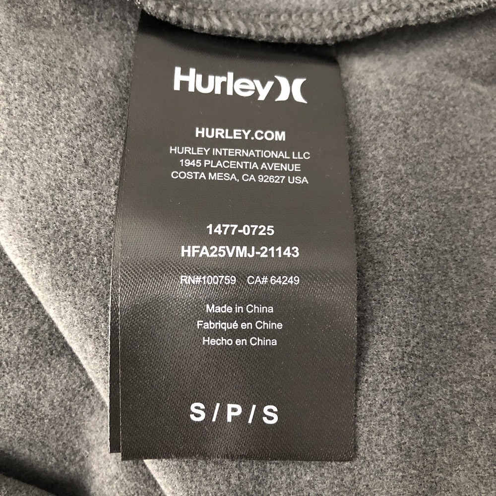 Hurley Newport Shirt Jacket Men's Small Black Performance Stretch Ultra Soft NWT - Picture 7 of 12